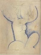 Caryatid (mk39), Amedeo Modigliani